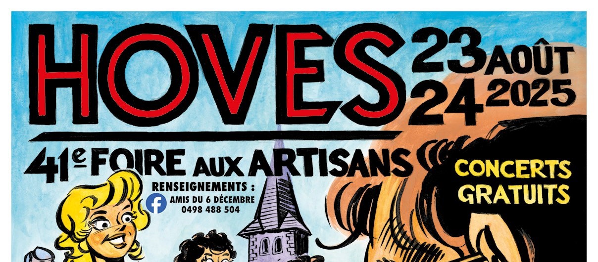 Hoves : la 41e Foire aux Artisans célèbre la créativité et la convivialité
