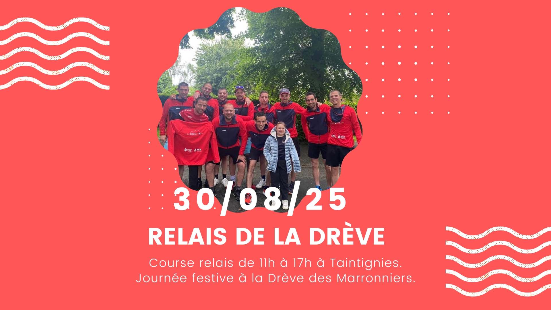 Relais de la Drève 2025 à Taintignies : une édition record ce 30 août 2025