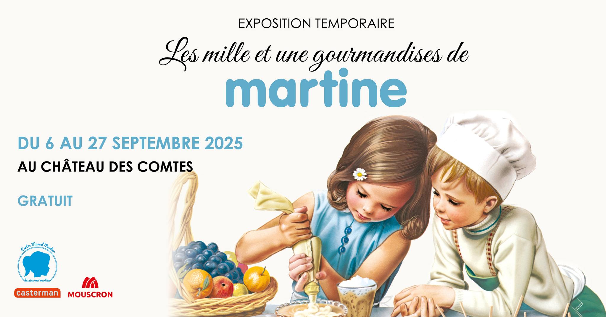Expo gourmande au Centre Marcel Marlier : Les mille et une gourmandises de Martine