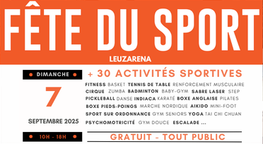 Fête du Sport à Leuze-en-Hainaut : bougez en famille ce dimanche !