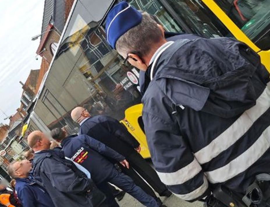 Mouscron : opération conjointe pour sécuriser les transports en commun