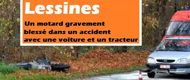 Accident Moto Lessines